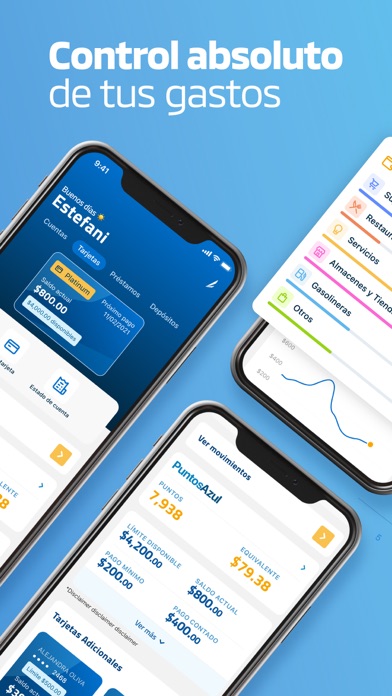 Banco Azul Movil Screenshot