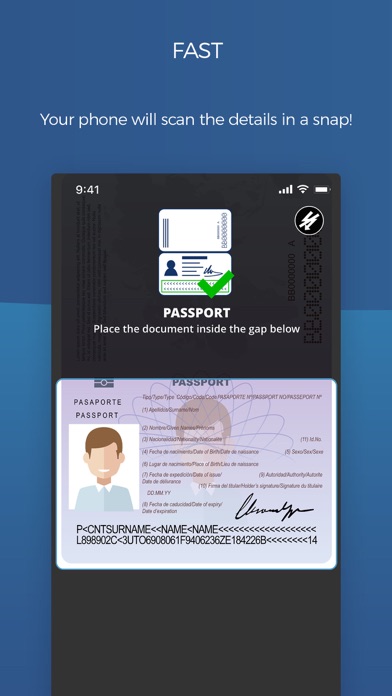 Check-in Scan Screenshot