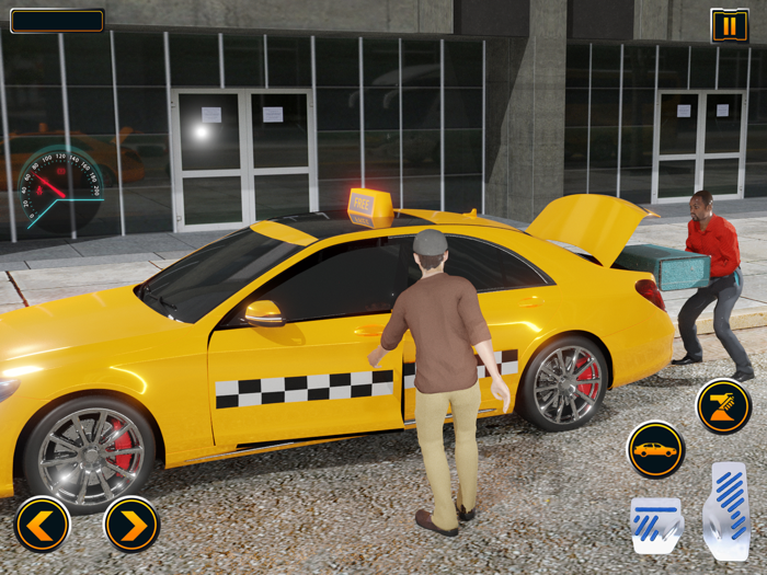 Real Taxi Driver Simulator 3D