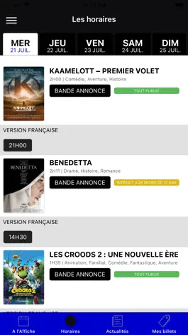 Game screenshot Cinéma Le Kerfany hack