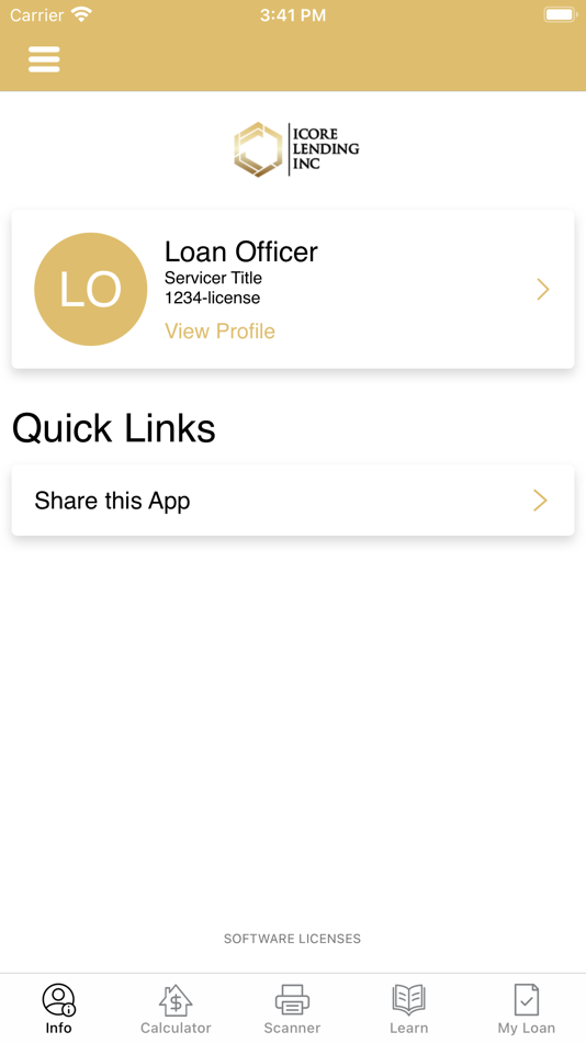 #1. iCore Lending (iOS) Tekijänä: iCore Lending Inc