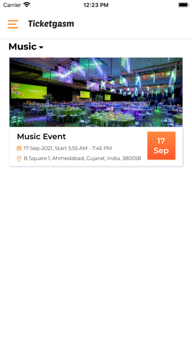 Ticketgasm Screenshot