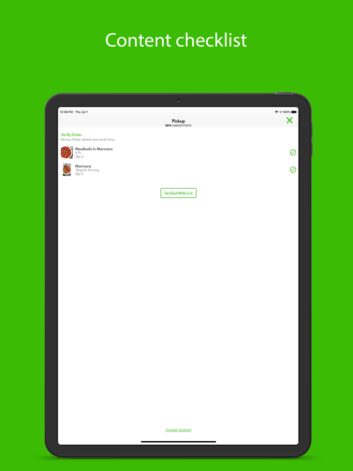 Universal Cuisines - Driver