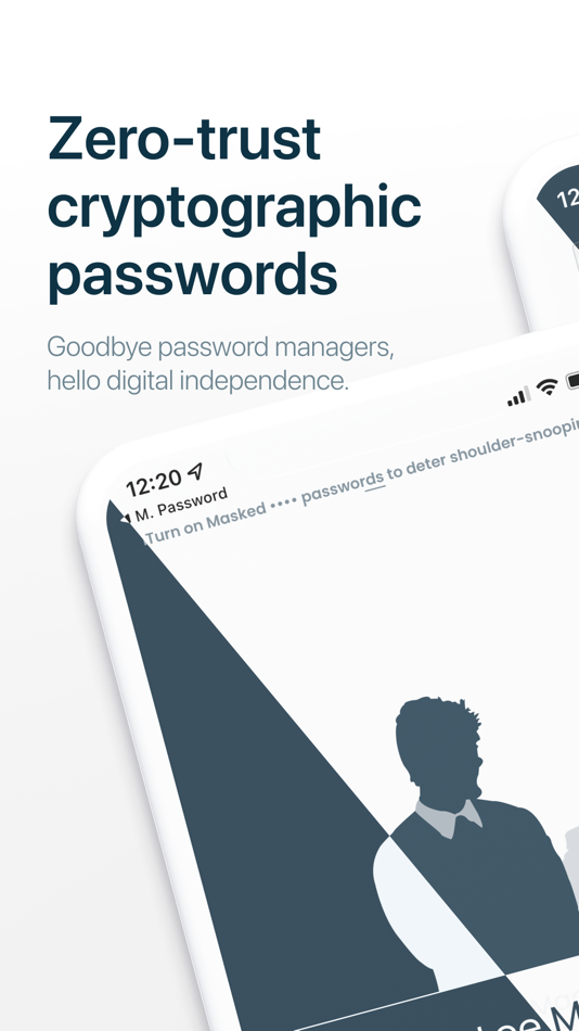 #1. Password: Spectre (iOS) Podle: Maarten Billemont