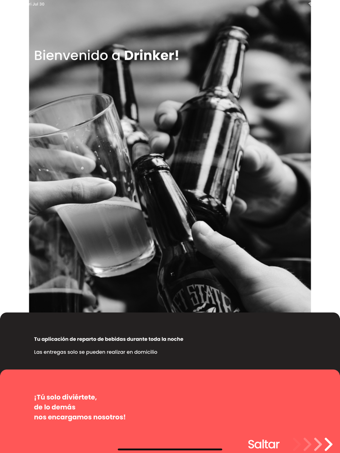 Drinker Reparto de bebida