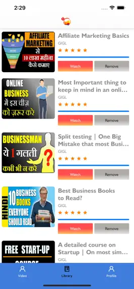 Game screenshot GIGL Hindi VideoBook Summaries apk
