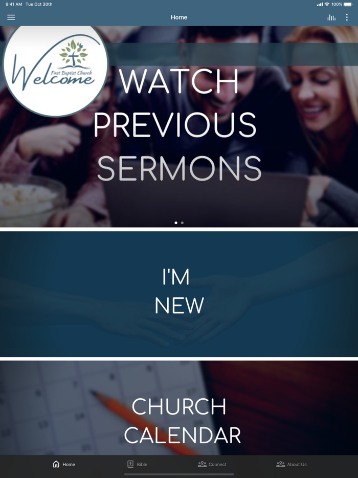 First Baptist Church Welcome