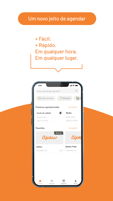 Ajatus: Agendamento online Screenshot