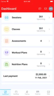 discipline fitness coach iphone screenshot 2