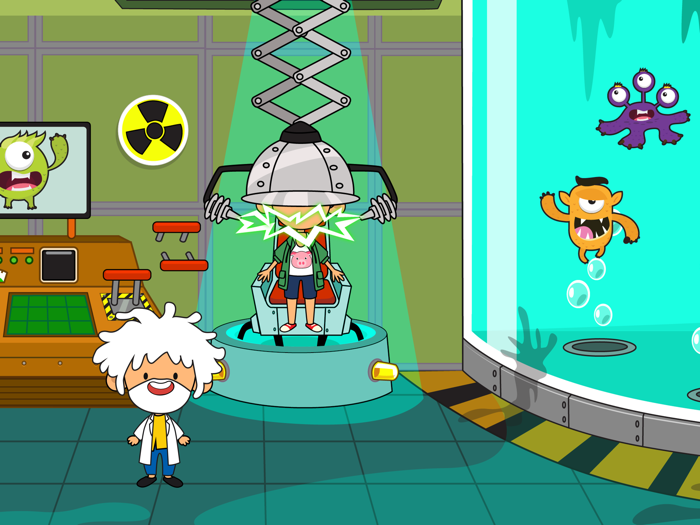 My Pretend Trick or Treat Town