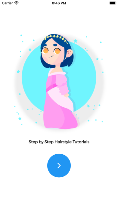 Girls Hairstyles Step by Step Screenshot