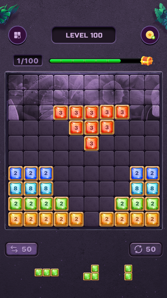 #3. Block Puzzle - Fun Brain Games (iOS) By: Guru Smart Holding Limited