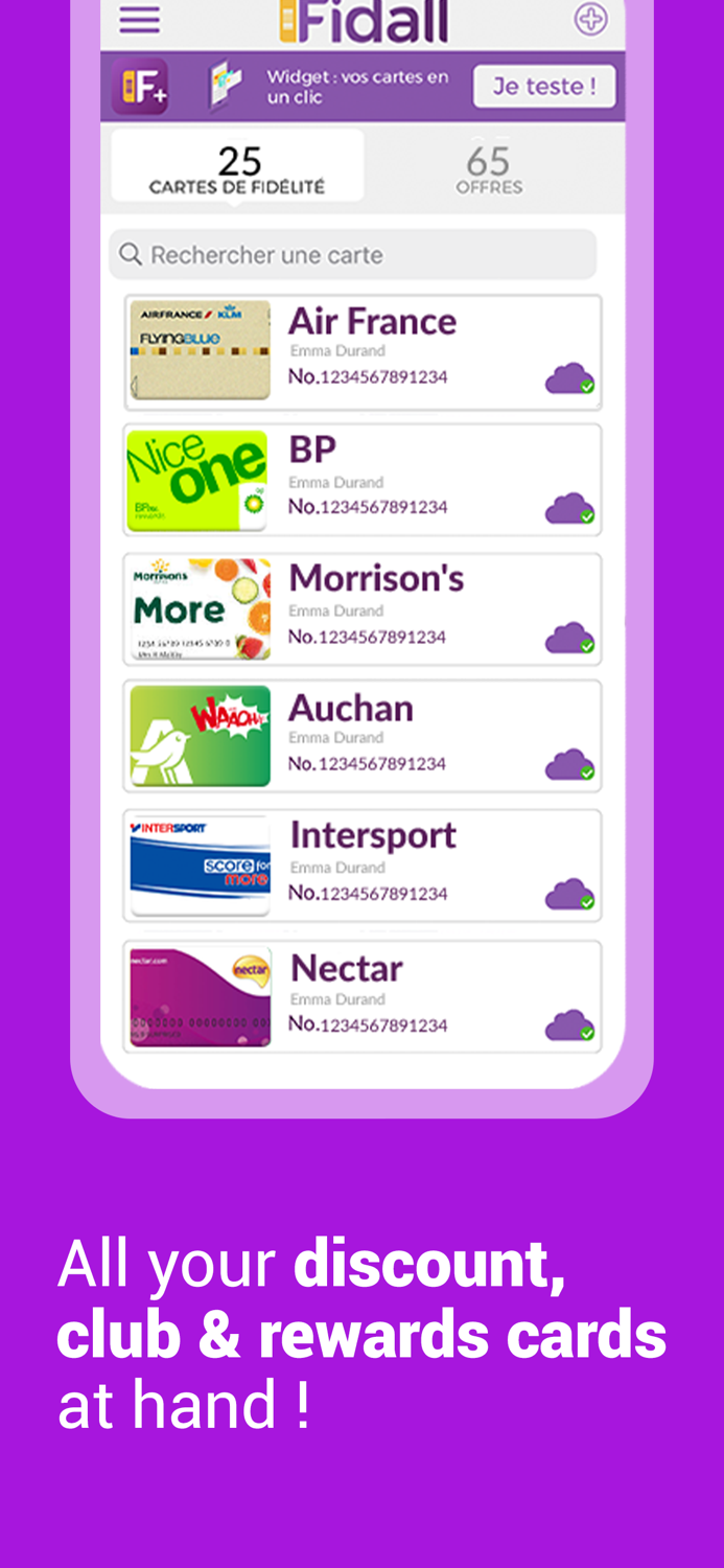 Fidall - Loyalty Cards and Deals