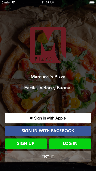 Marcucci's Pizza Screenshot