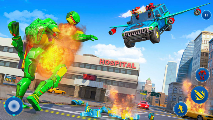 Prado Flying Car Robot