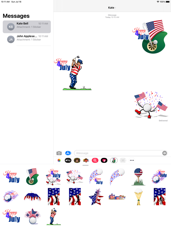 Screenshot #4 pour Golf 4th of July