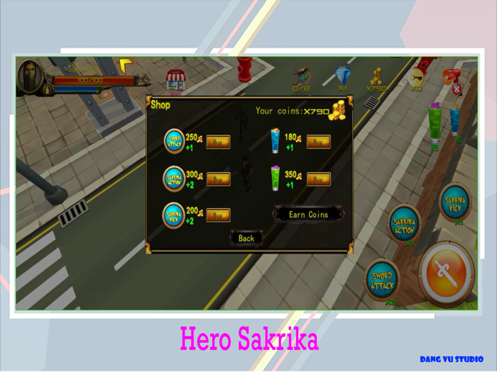 Hero Sakrika - Smart Ninja 3D