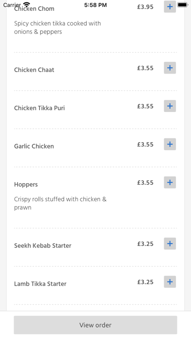North Street Indian Restaurant Screenshot