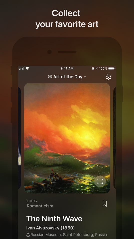 #4. Art Gallery・Artwork of the Day (iOS) Podle: BIGGIKO OOO