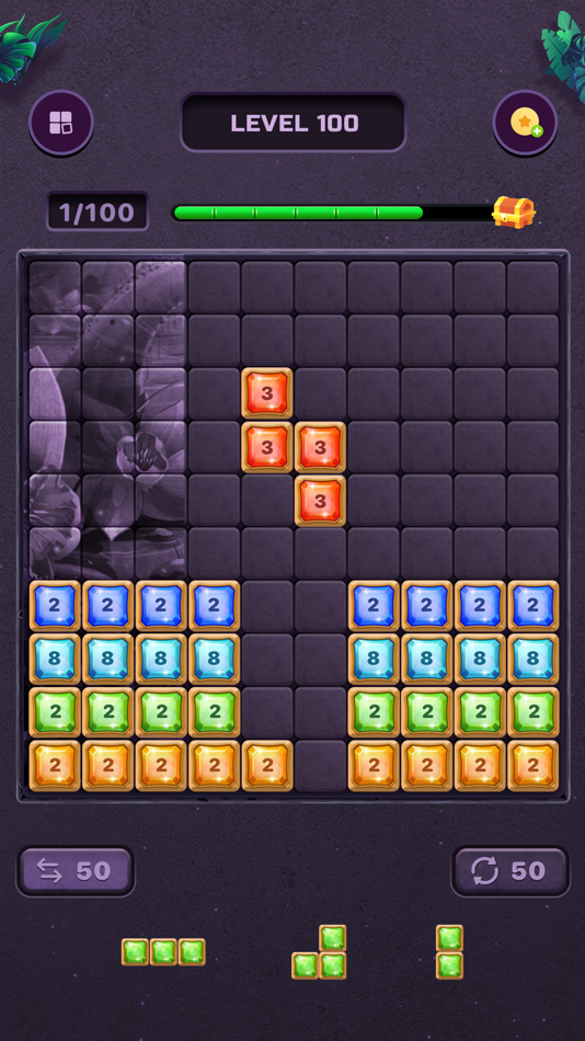 #2. Block Puzzle - Fun Brain Games (iOS) By: Guru Smart Holding Limited