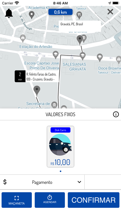 DISK CARRO Passageiro Screenshot