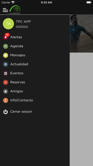 Linares Padel Screenshot