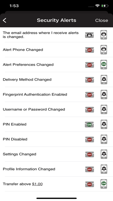 Financial Security Bank Mobile Screenshot