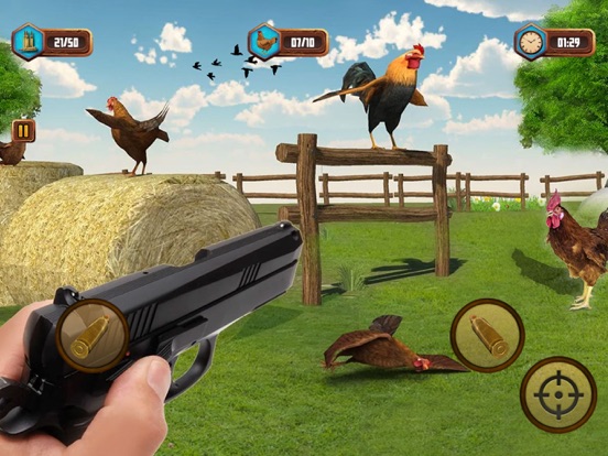 Screenshot #6 pour Jeux Oiseaux : Gun Simulator