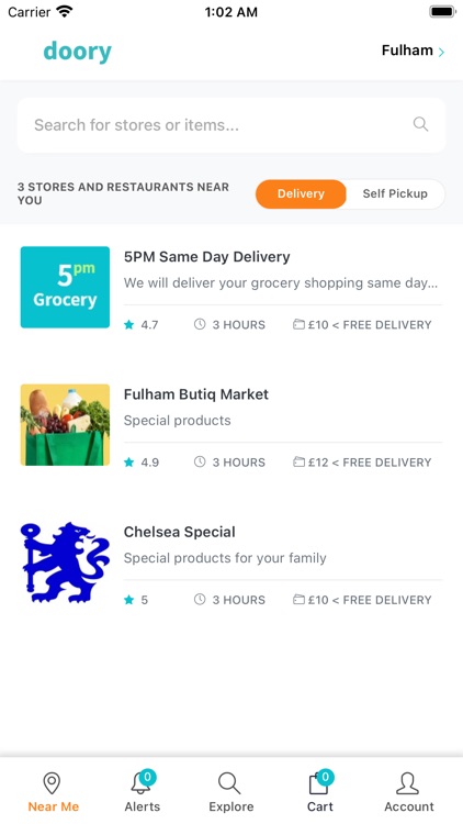 Doory: Same Day Delivery screenshot-3