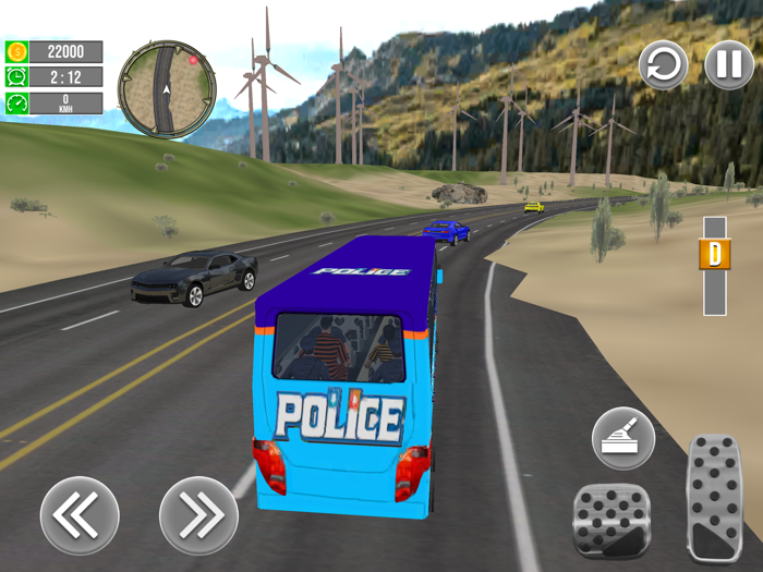 Prison Bus Cop Duty Transport