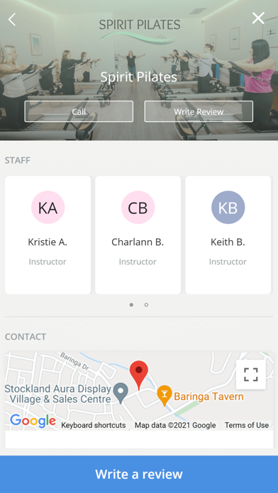 Spirit Pilates Screenshot