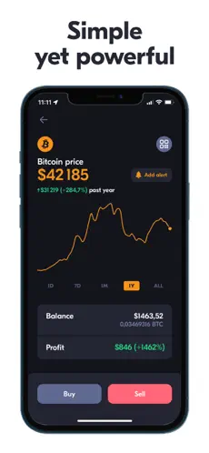 Screenshot 6 Spot - Bitcoin & NFT wallet iphone