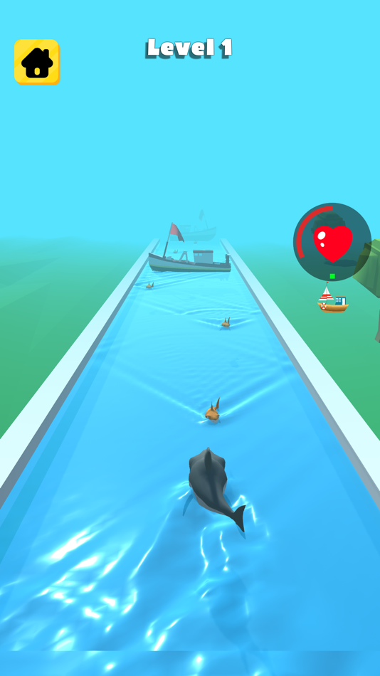 #1. Angry Shark! (iOS) By: Emrullah Can Demirpolat