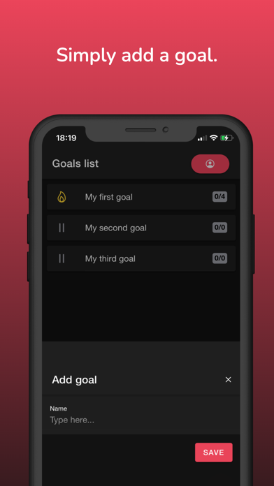 Progressive change Screenshot