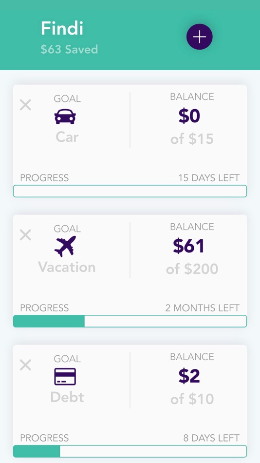 #3. Findi - Accountable Saving (iOS) By: FINDI LTD