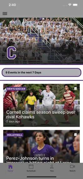 Game screenshot Cornell College Rams mod apk