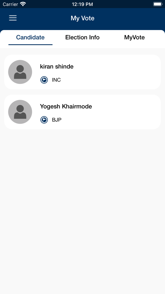 #3. My Vote (iOS) 由: VOTIVA TECHNOLOGIES PTY LTD