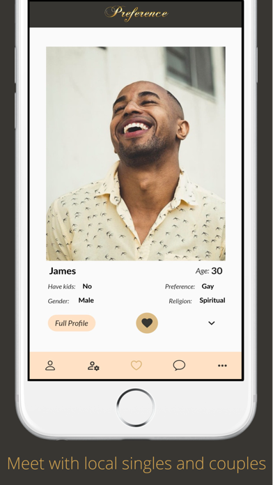Preference Dating Screenshot