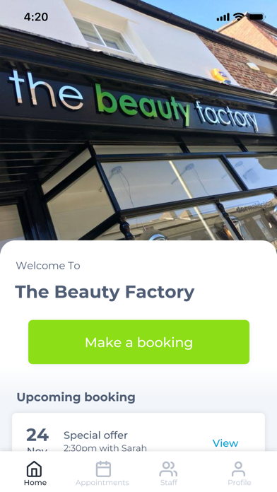 The Beauty Factory Screenshot