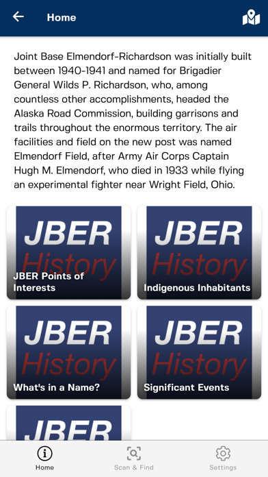 History of JBER, Alaska Screenshot