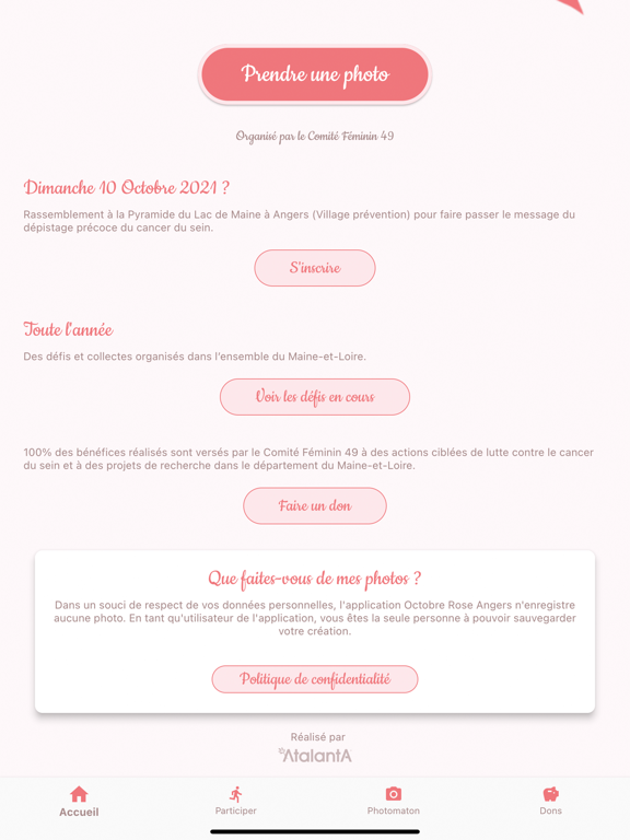 Screenshot #5 pour Octobre Rose Angers