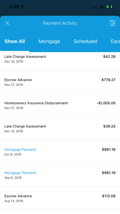 MortgageView Screenshot
