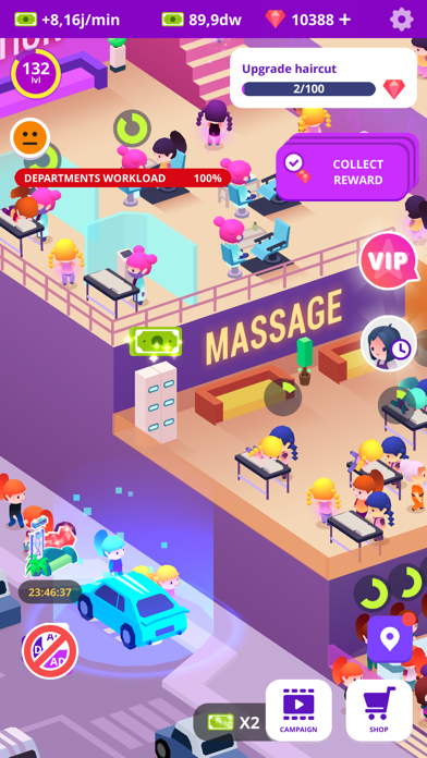 Idle Beauty Salon Clicker Screenshot