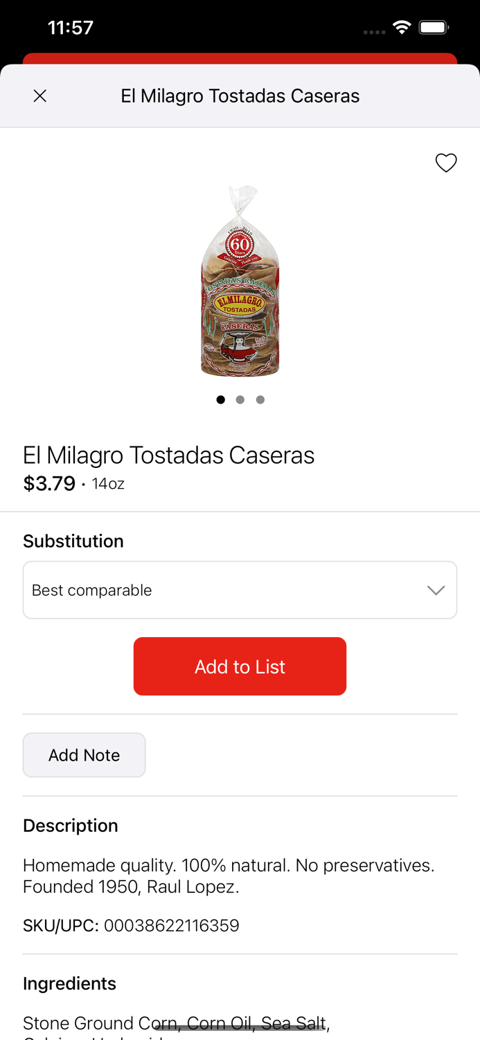 Compare Foods Online