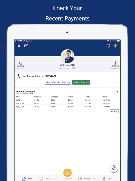App screenshot