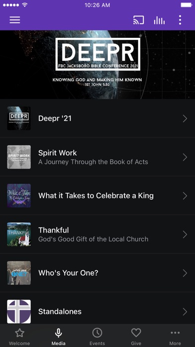 First Baptist Church Jacksboro Screenshot
