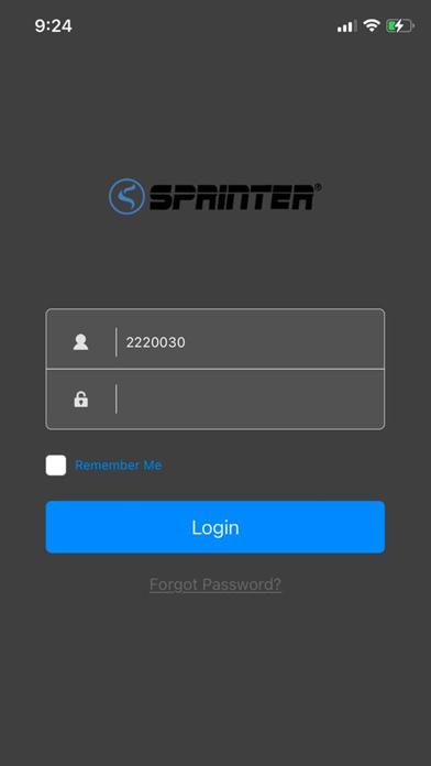 Screenshot #2 pour Sprinter Attendance App