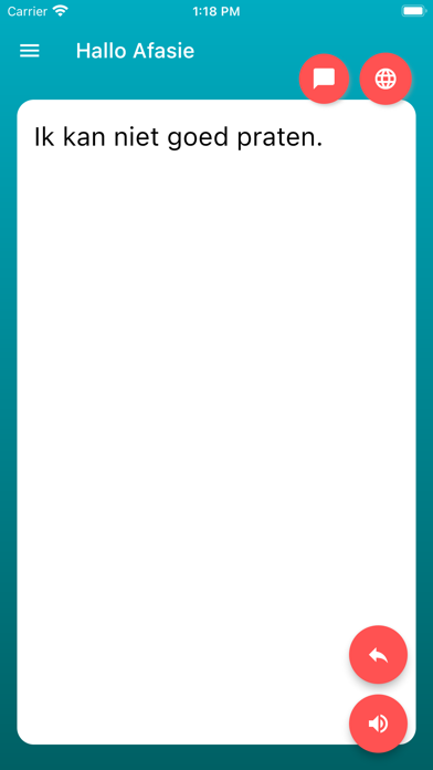 Hallo Afasie Screenshot