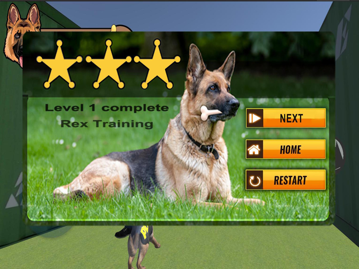K9 Police Dog Training Game