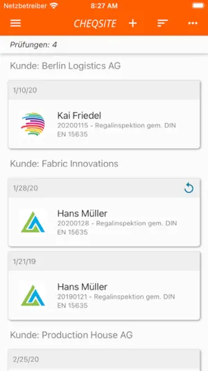 ROS Rack Inspector EN 15635 screenshot 1